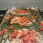 Balsamic Honey Baked Chicken Sheet Meal