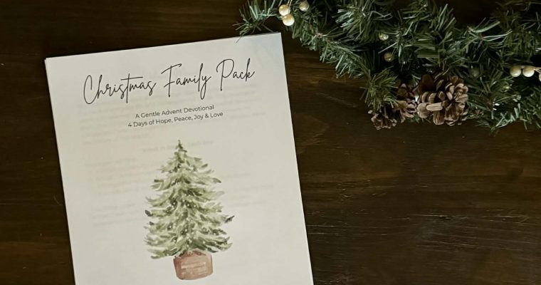 A Simple Advent Devotional for Families (Free 4-Day Christian Printable)